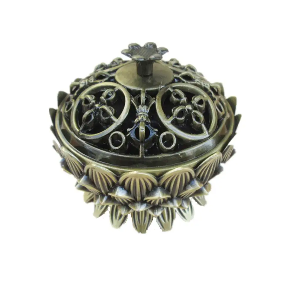 Держатель для благовоний с медным цветком лотоса держатель палочек и