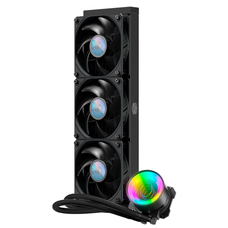 Радиатор охлаждения жидкости CoolerMaster S M 360 ARGB/бесконечная зеркальная головка
