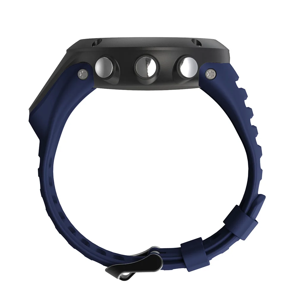 Фото Ремешок для SUUNTO Ambit 1 2 3 2R 2S 24 мм, резиновый браслет с винтами и отверткой для мужских часов, аксессуары для часов №5
