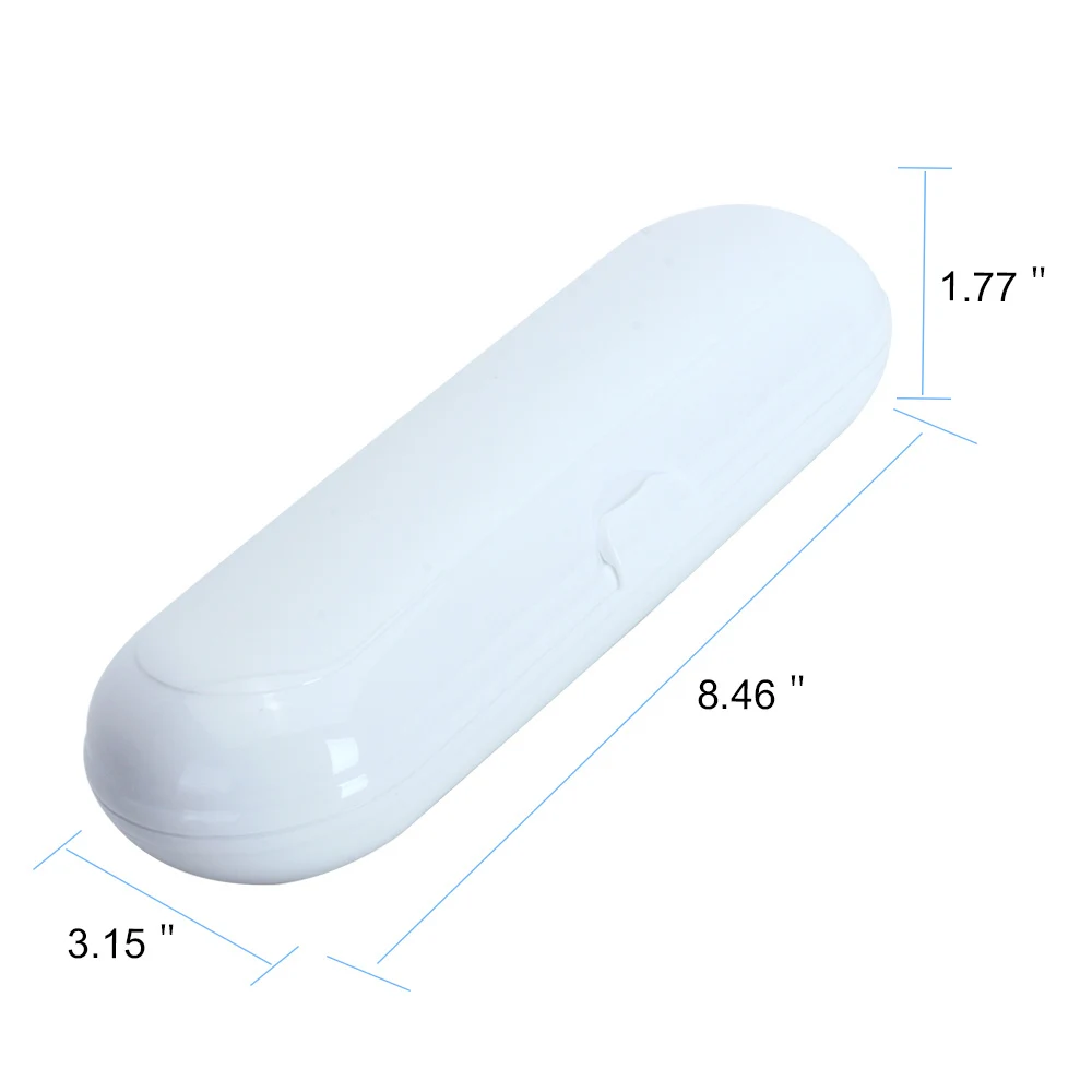 

Electric Toothbrush Case Safe Teeth Brush Box Outdoor Tooth Brush Storage Camping Toothbrush Box For Oral B(Only Travel Box)