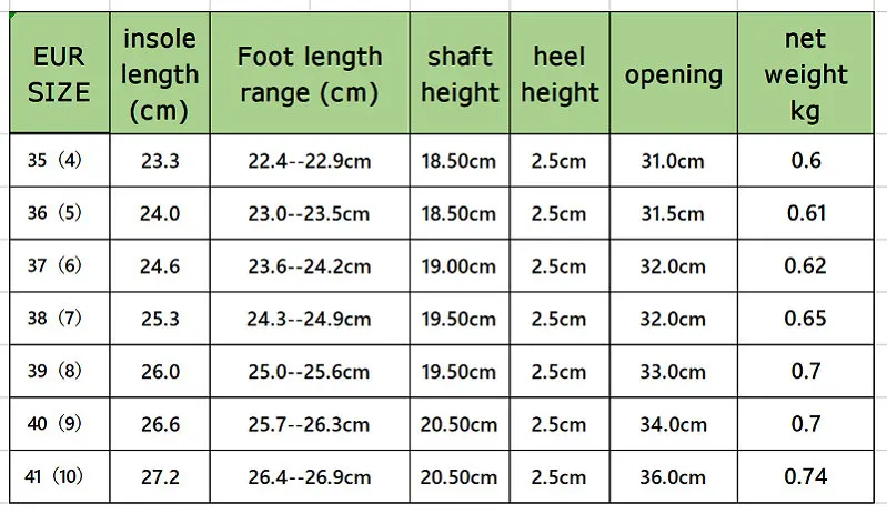 boots popular burgendy for women plus size from 35 to 41