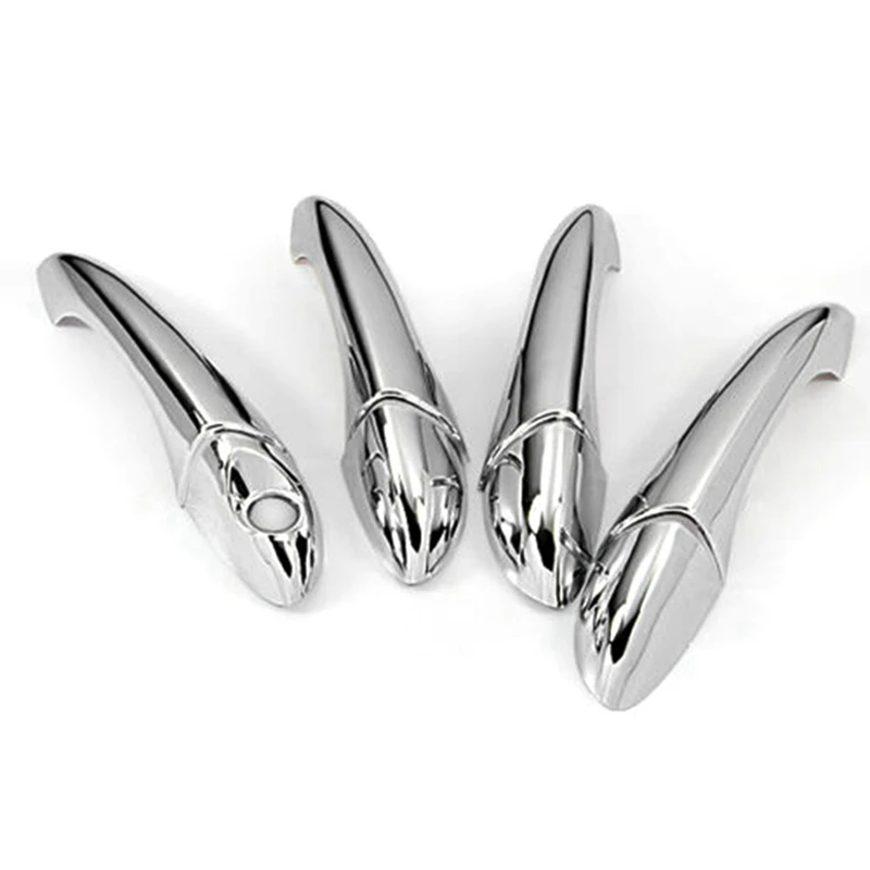 2 комплекта автомобильных аксессуаров: 1 комплект тройной хромированной крышки