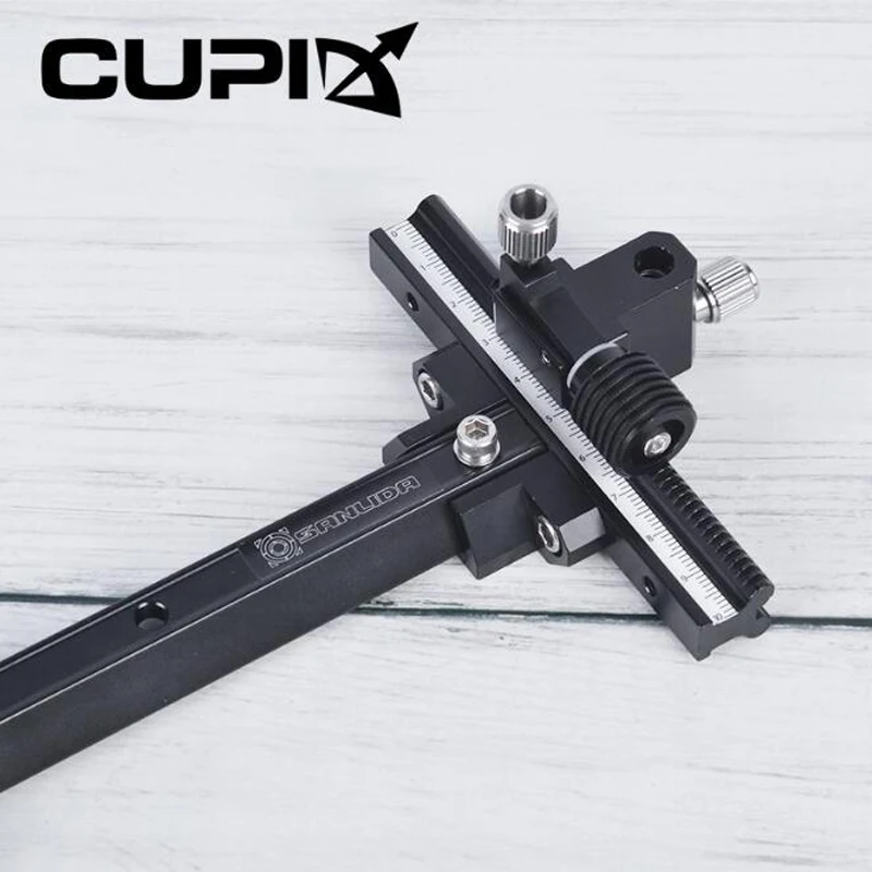 Archery Compound Bow Sight Black Aluminum Alloy Hunting Accessories | Спорт и развлечения