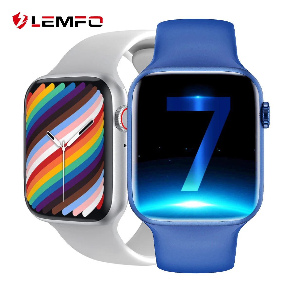 LEMFO W37 Smartwatch Iwo 13 Pro Bluetooth Call DIY Watch Face 320385 разрешение мониторинг упражнений