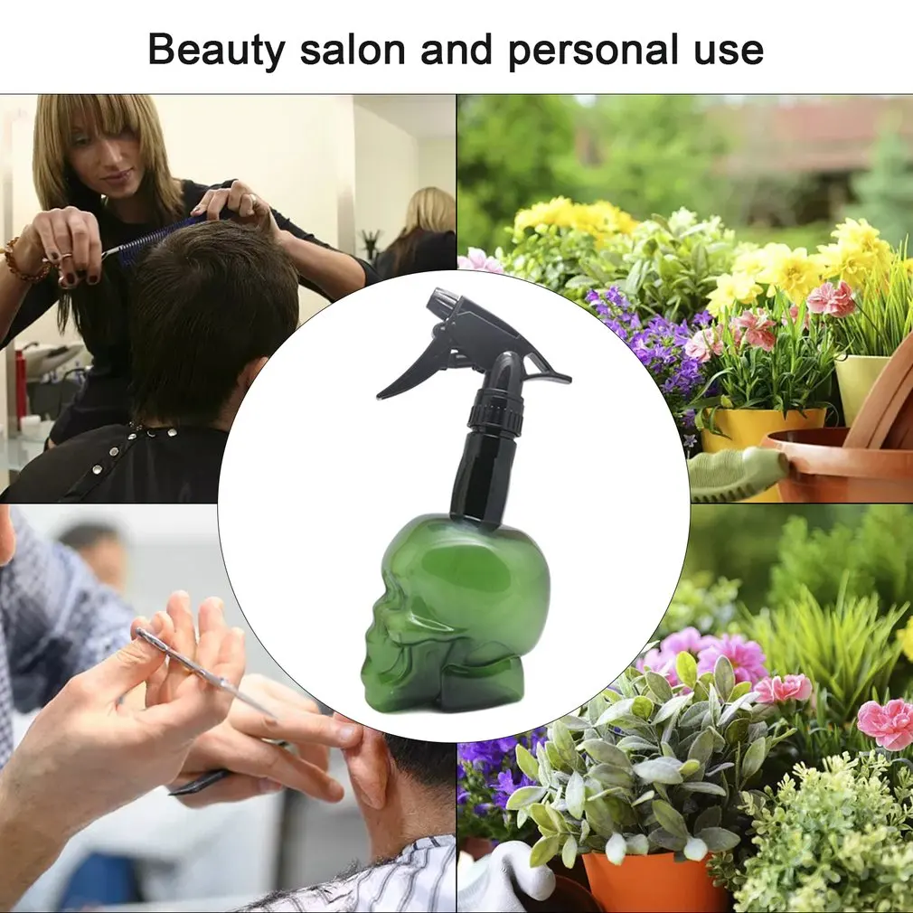 500 мл череп бутылка для спрея волос ультра тонкого помола машины непрерывного