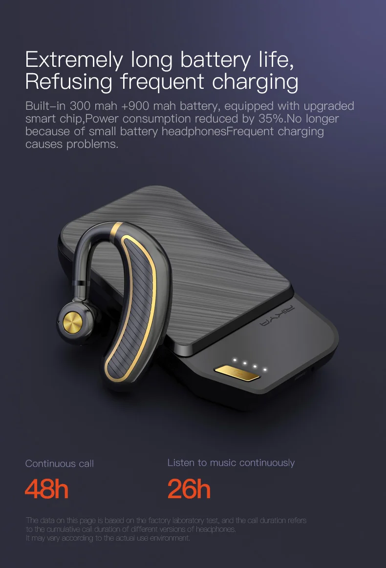 K21 беспроводные наушники Bluetooth гарнитура с микрофоном свободные руки спортивные наушники с ушным крюком для iPhone для компьютера ноутбука