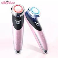radio mesotherapy skin rejuvenation beauty appliances led facial lifting vibration wrinkle removal anti aging face massager new