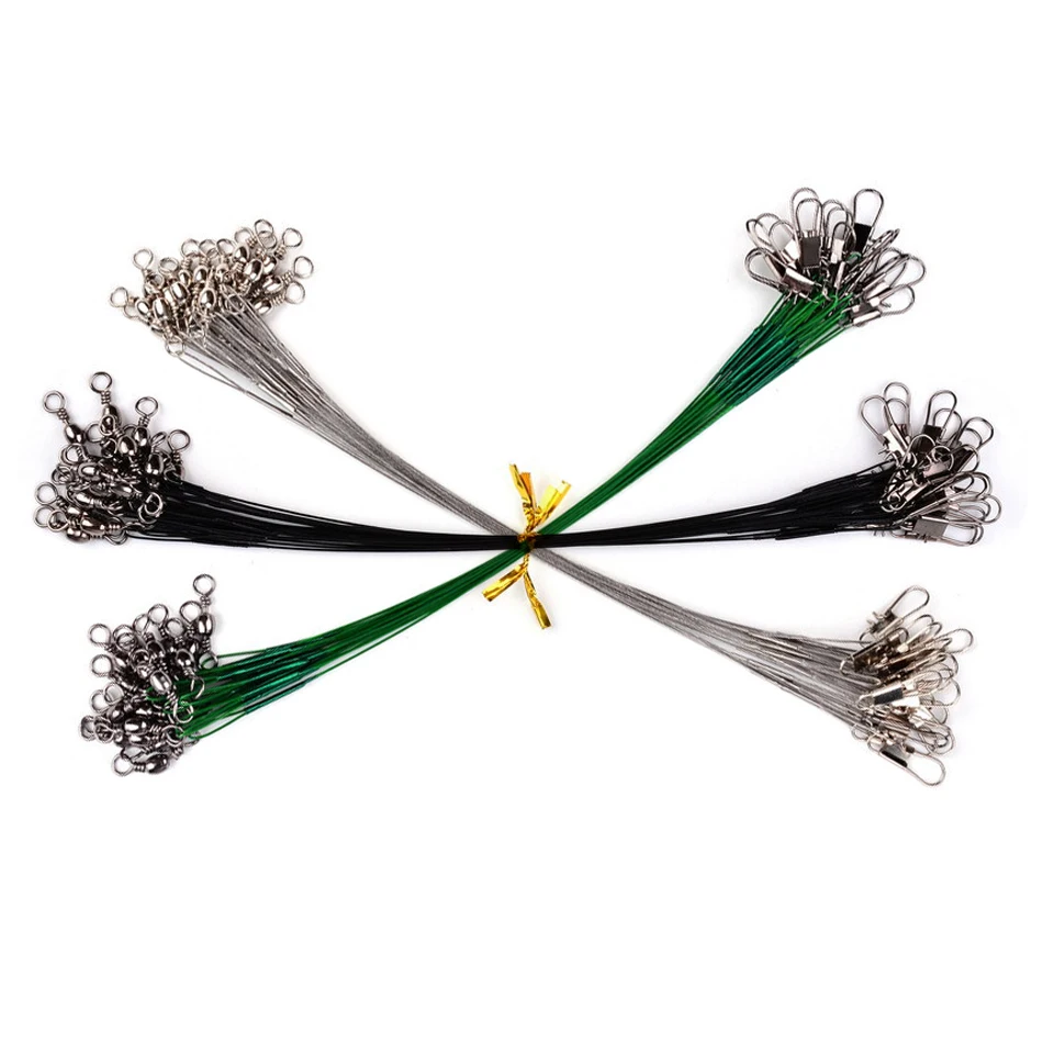 Walk Fish рыболовная леска со стальной проволокой 20 шт./лот 10/15/20/30 см |