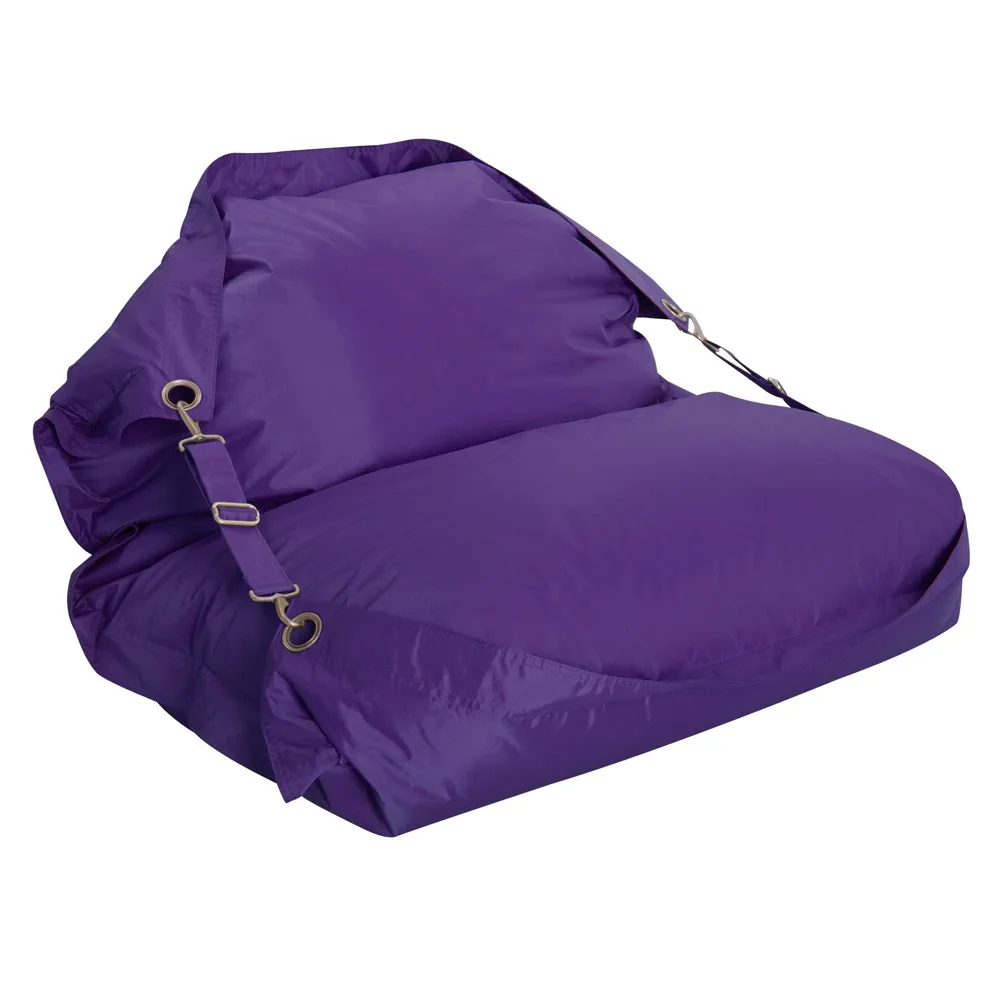 Регулируемые складные стулья безопасные переносные люверсы сиденья фиолетового