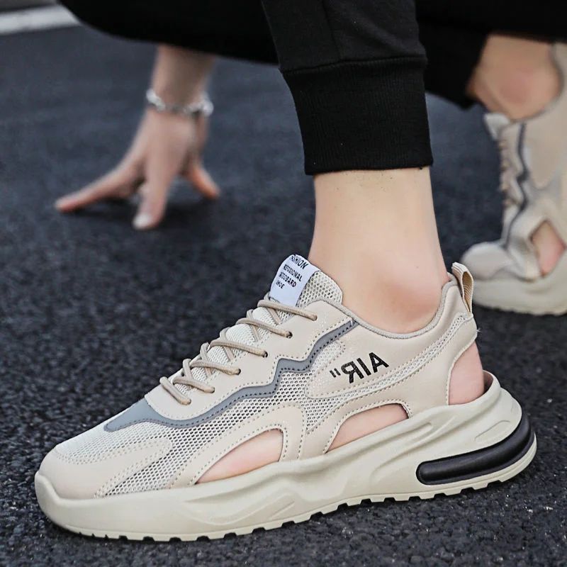 

Fashion Casual Men Sandals Summer Blue Shoes Sandal Outdoor Breathable Comfortable Shoes Sandalias Hombre Sponge