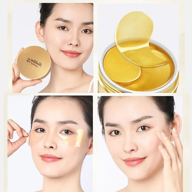 

100% Original Fonce Golden Eye Mask (60pcs) Korean Reduce Dark Circles Gel Anti Age Eye Wrinkle