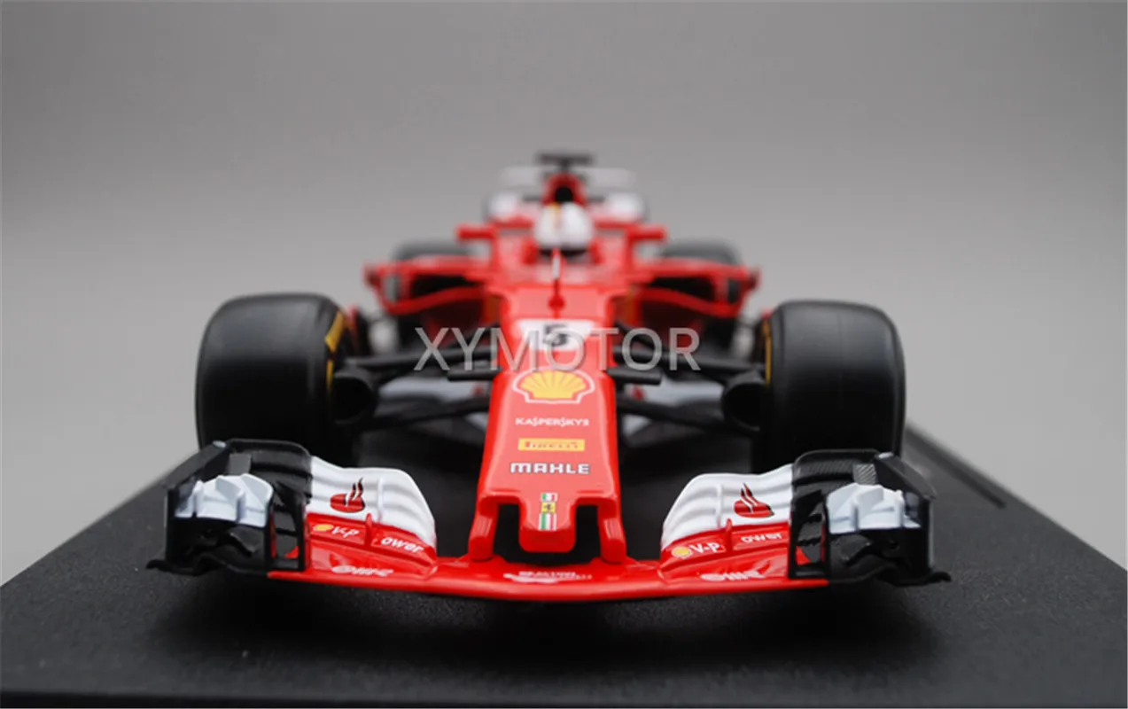 

Новинка 1:18 BBURAGO 16805 для Ferrari SF70H 2017 S.Vettel FORMULA 1 F1 #5 /K.Raikkonen 7 # Коллекционная модель автомобиля, игрушки, коллекция подарков