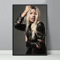 nicki minaj rap hip hop music singer canvas painting posters and prints picture on the wall vintage poster decorative home decor