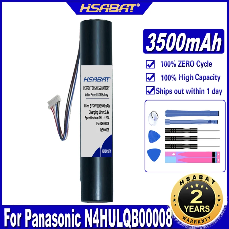 Аккумулятор HSABAT N4HULQB00008 3500 мАч для аккумуляторов ноутбуков Panasonic