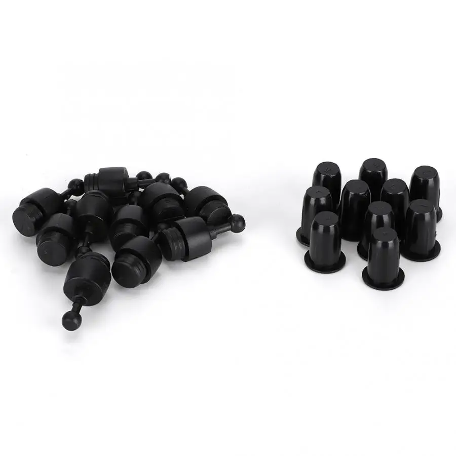 10 пар Пыленепроницаемая пластиковая сетчатая Кнопка крепления для мини-динамика