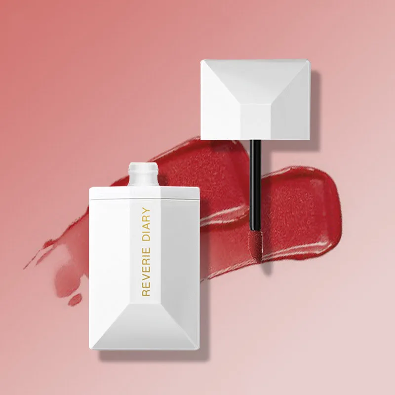 

Business Card Lip Glaze Velvet Fog Matte Card Lipstick Mousse White Female Not Easy To Fade Cosmetic Lipstick