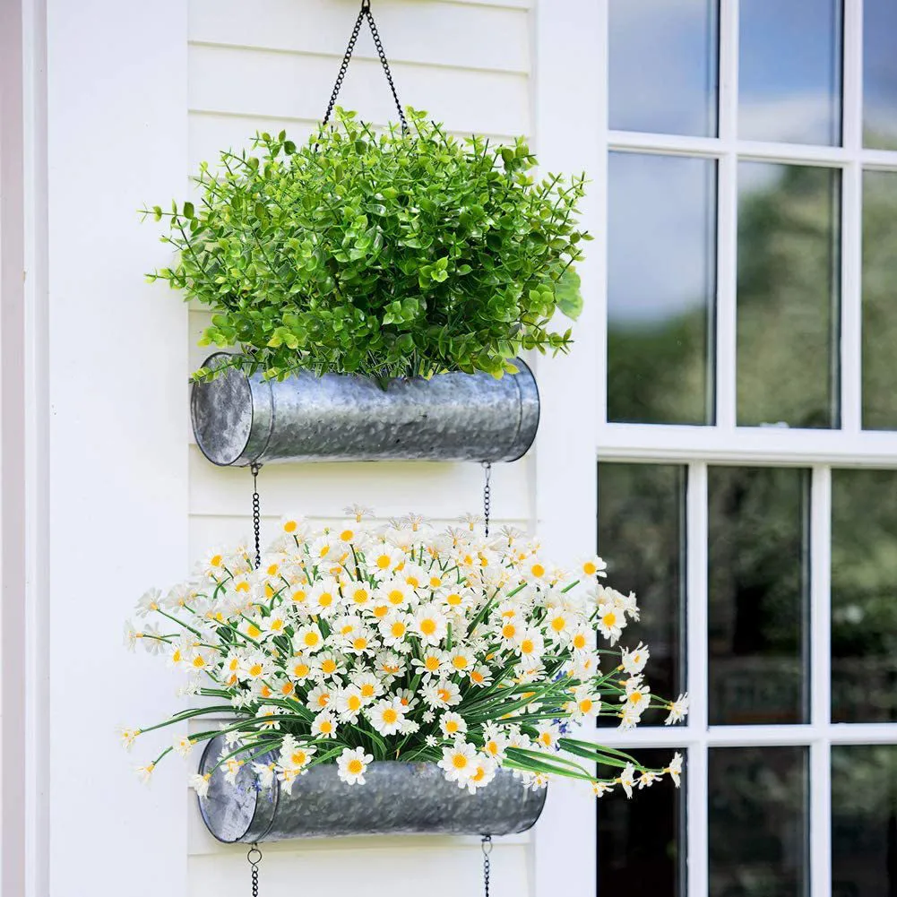 

Artificial Plant Fake Leaf Foliage Bush Plastic Plant Indoor Home Office Outdoor Garden Wedding Party Festival Decor Fake Plants