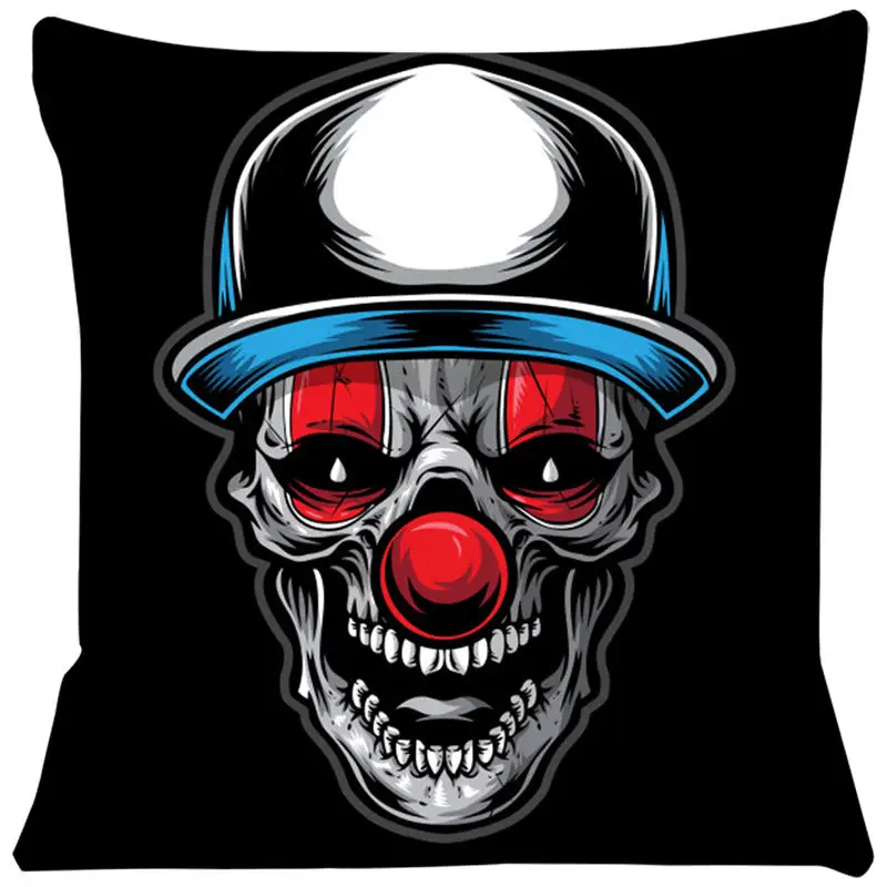 

45x45cm Cushion Cover Character Horror Movie Stills Pillow For Chairs Home Decorative 45x45 Cushions For Sofa Throw Pillow Cover
