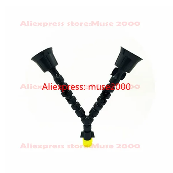 Мужской BSP 1/2 дюйма пластиковый сад запотевание туман сопло сельскохозяйственный