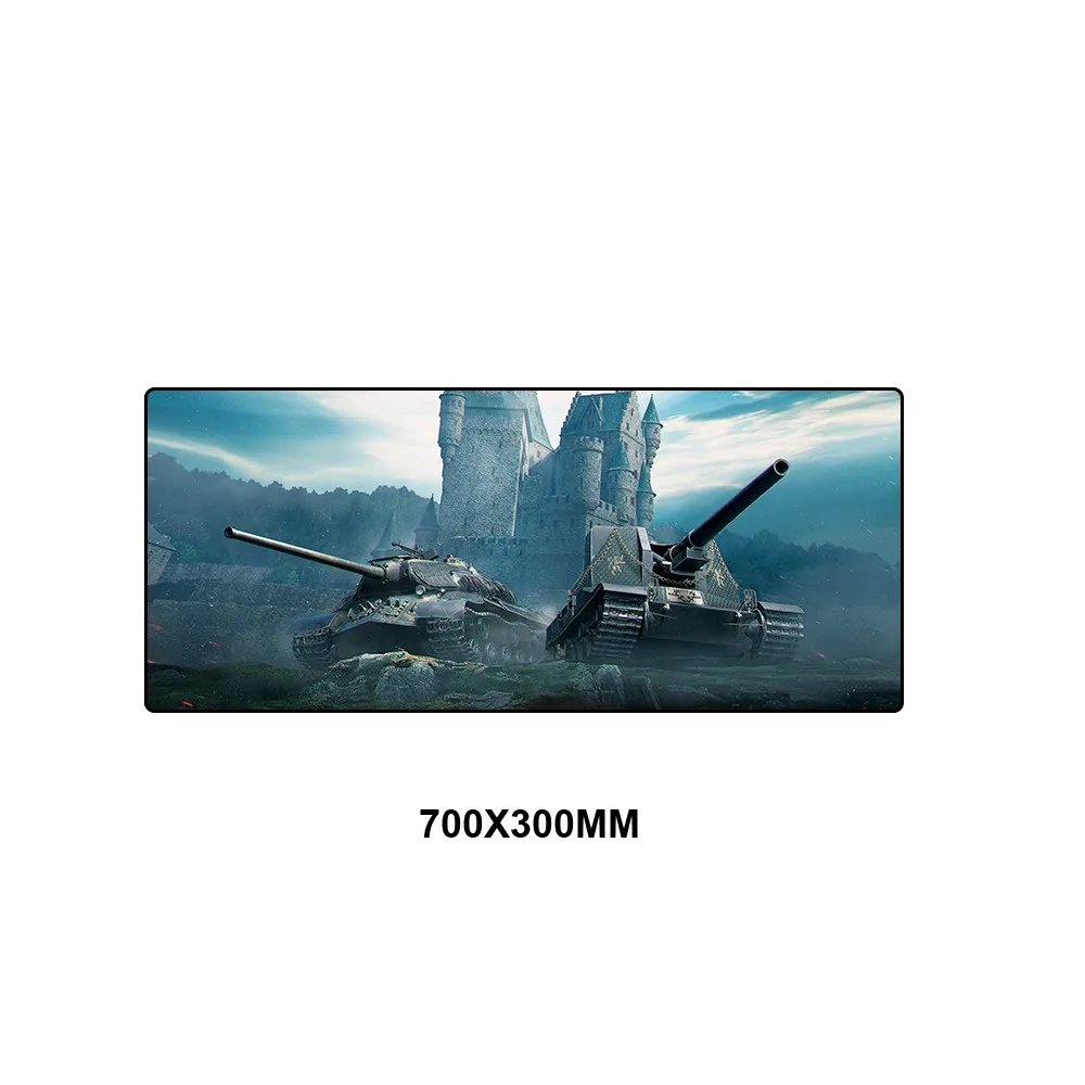 TKSJ-016 World of Tanks коврик для мыши большой Противоскользящий геймерский игровой коврик для мыши Keyborad коврик для мыши для ноутбука водонепроницаемый коврик для мыши защита стола - Цвет: TKSJ-016