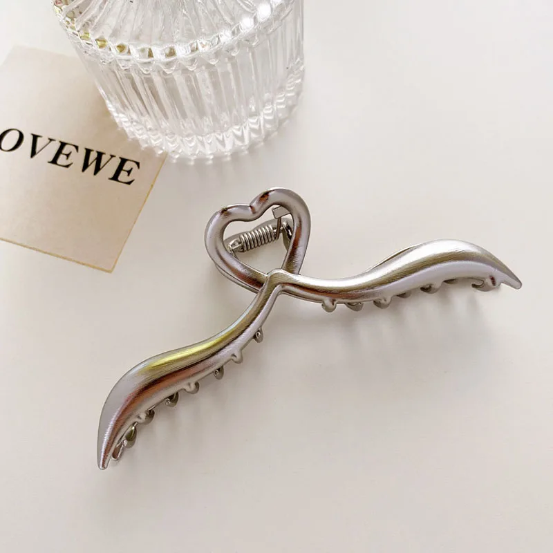 

2021 New Women Elegant Gold Silver Hollow Geometric Metal Hair Claw Vintage Hair Clips Headband Hairpin Fashion Hair Accessories
