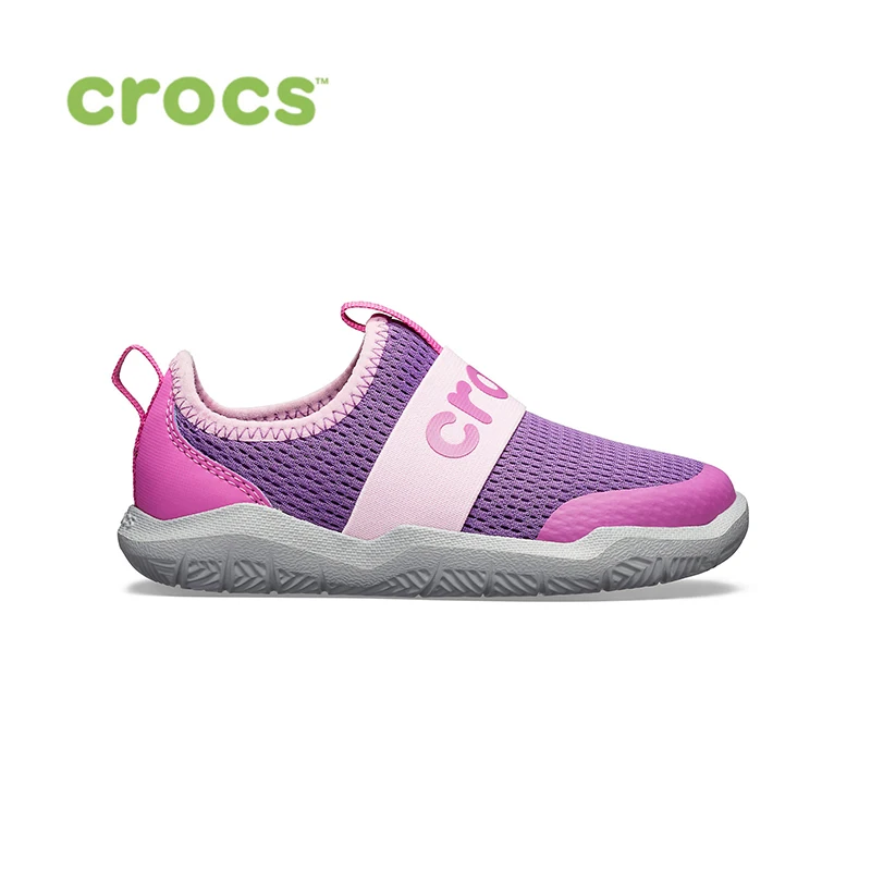 Фото CROCS Swiftwater EasyOn Logo Shoe K KIDS Детская одежда и обувь CROCS Swiftwater EasyOn Logo Shoe K KIDS Детская одежда и обувь