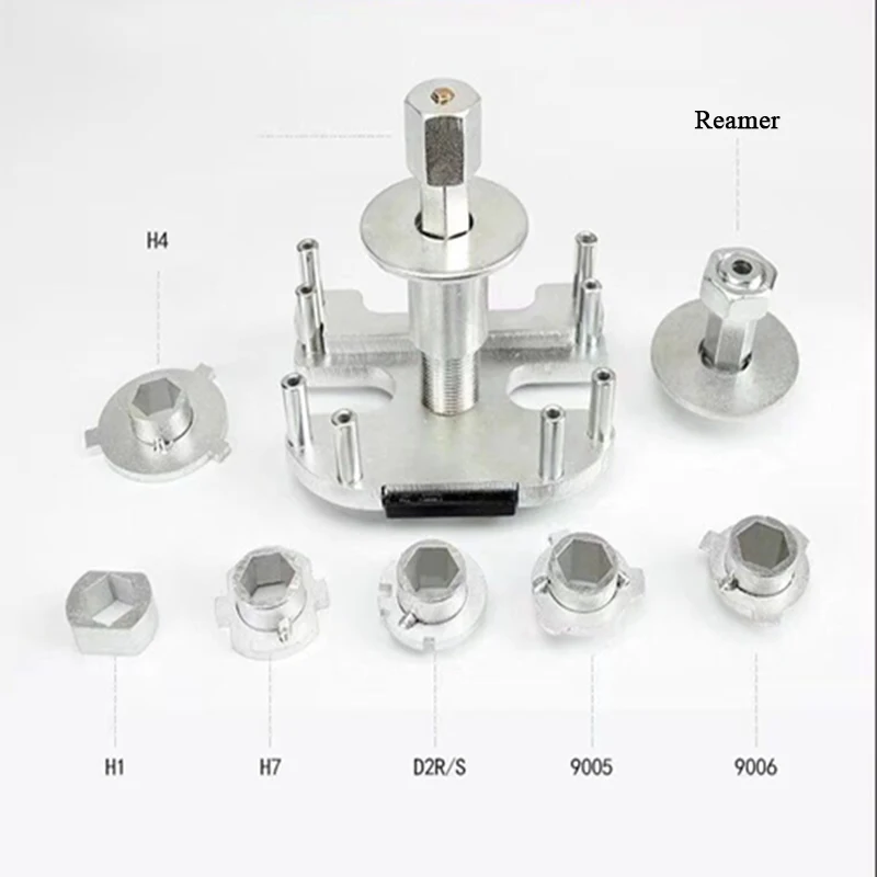 Монтажная пластина форма инструмент для модификации фар Koito Q5/Hella 3R G5