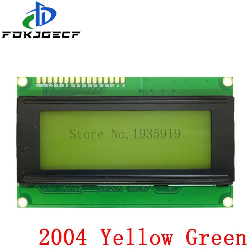 LCD2004 2004 20x4 2004A Blue/Green screen HD44780 Character LCD /w IIC/I2C Serial Interface Adapter Module for arduino