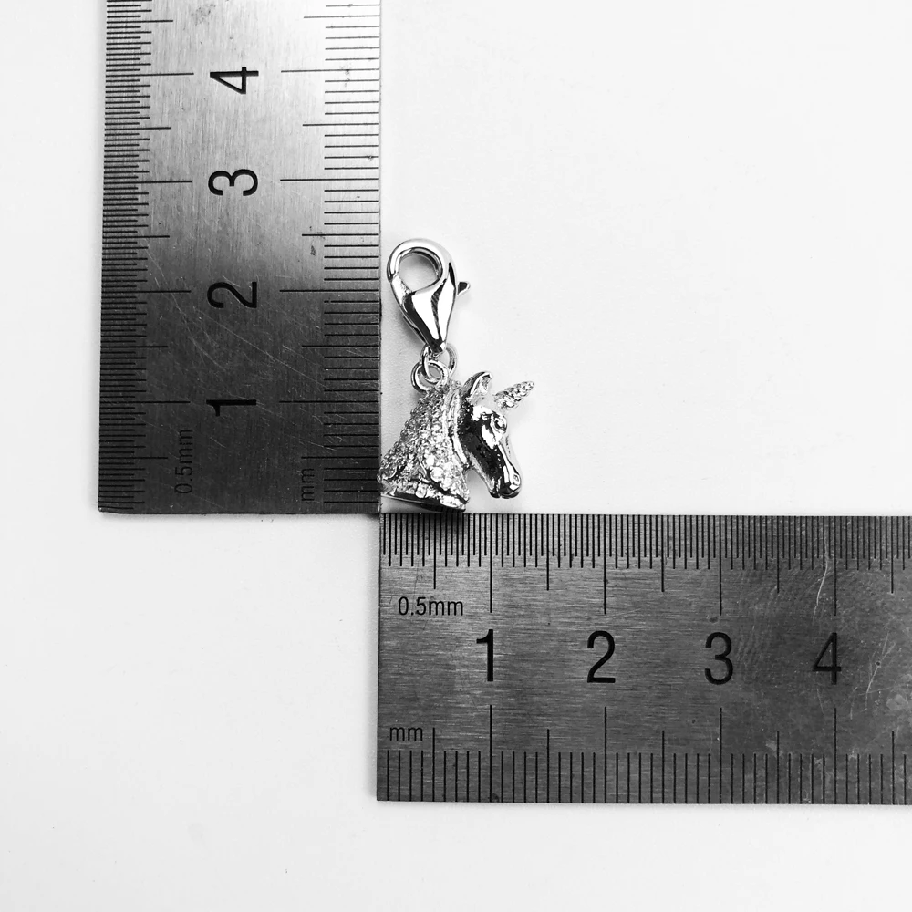 Подвеска в виде единорога лошади сердца крыла хорошие ювелирные изделия