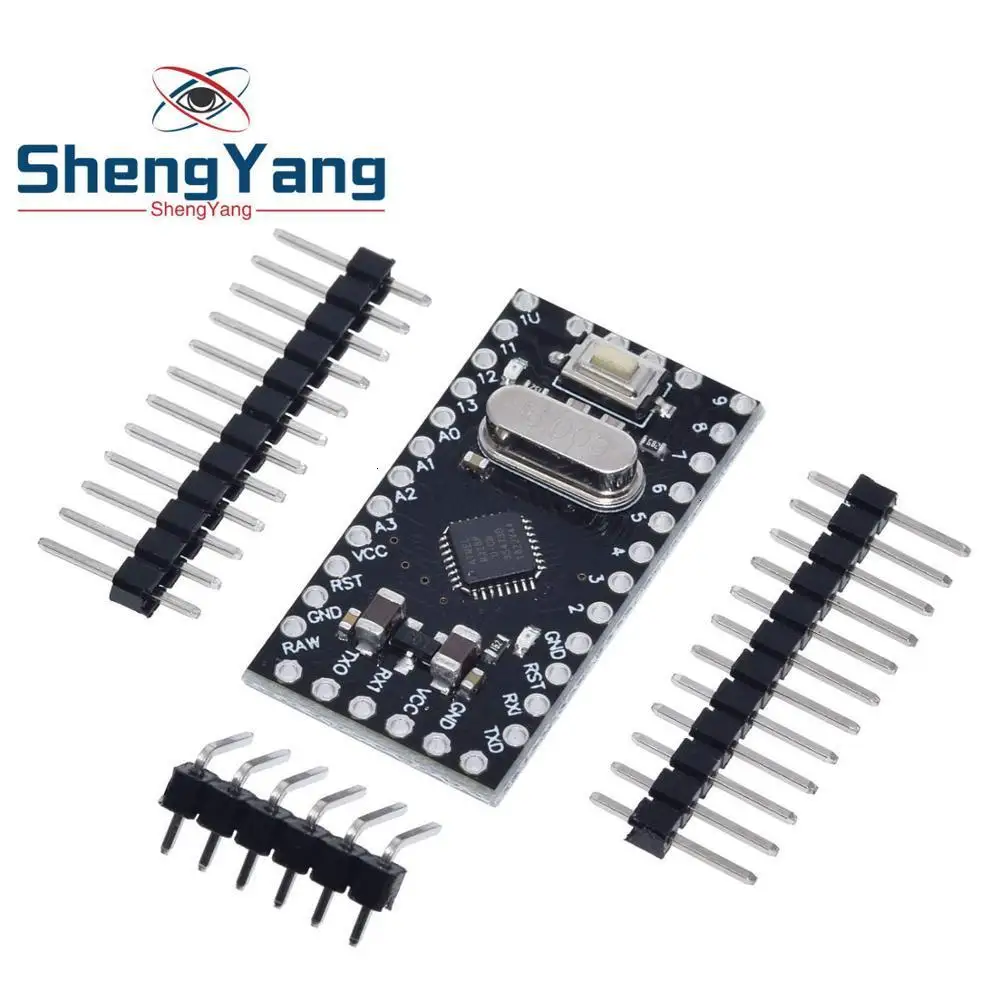 1 шт./лот ATMEGA328P Pro Mini 328 ATMEGA328 3,3 V/8 МГц 5 V/16 МГц для Arduino CP2102 PL2303 Ch340g FT2302RL драйвер - Цвет: Pro Mini 328P-MU