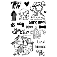 dogs transparent clear silicone stampseal for diy scrapbookingphoto album decorative clear stamp