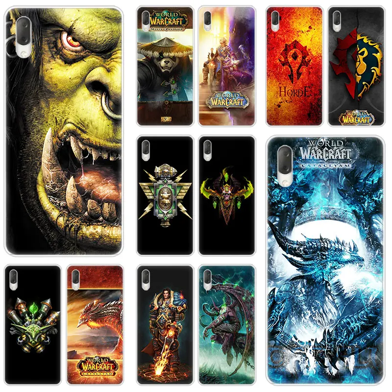 Горячая World of Warcraft жесткий чехол для Sony Xperia L1 L2 L3 X XA XA1 XA2 XA3 ультра 10 плюс E5 XZ XZ1 XZ2 компактный XZ3 XZ5 2 20 крышка