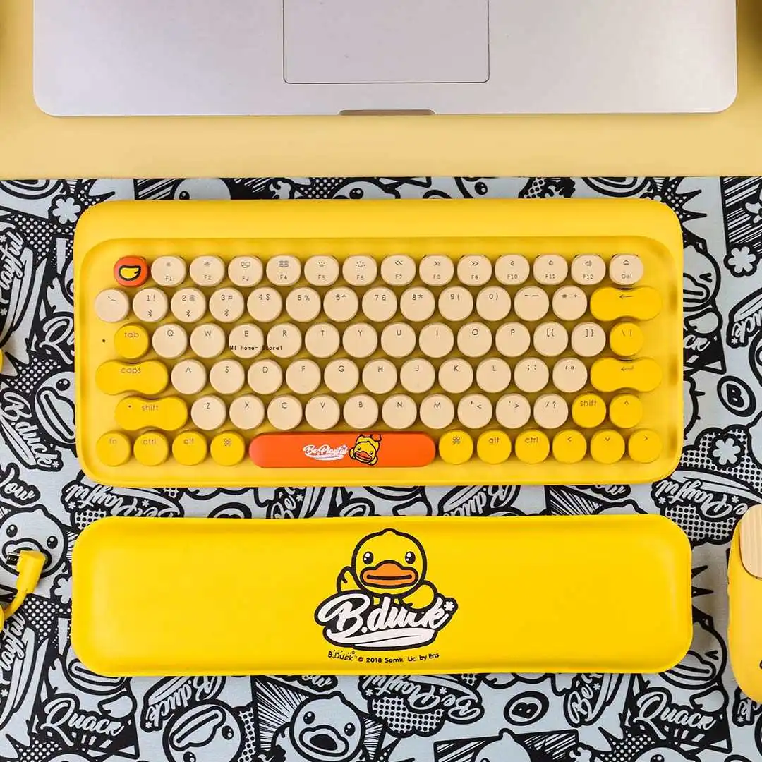 Беспроводная механическая клавиатура LOFREE B DUCK игровая Bluetooth с регулируемой