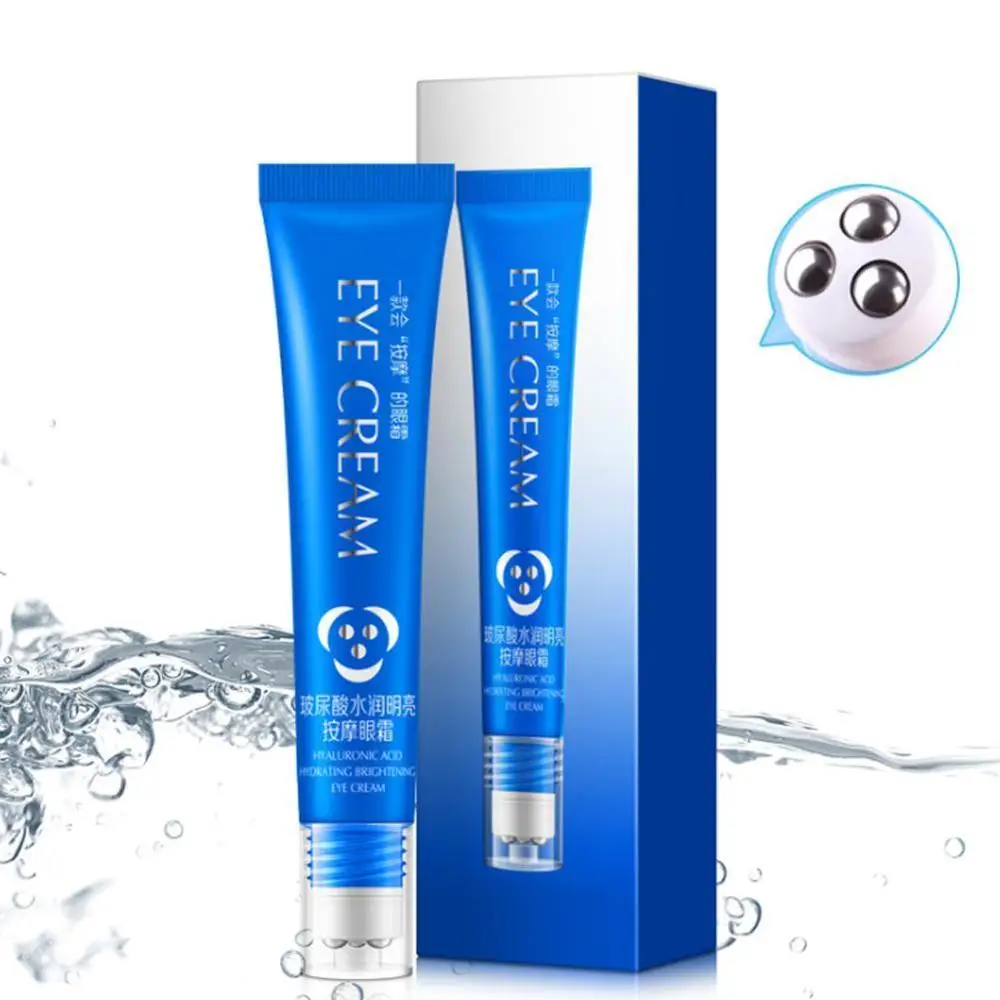 Уход за глазами Гиалуроновая кислота роликовый массаж для глаз Осветляющий
