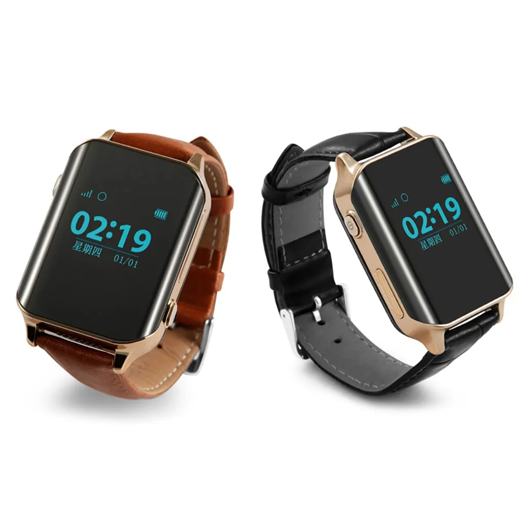 Наручные часы A16 с GPS трекером умные сенсорным экраном для пожилых людей