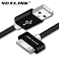 voxlink usb cable charge fast charging for iphone 4 4s 3gs 3g ipad 1 2 3 ipod nano itouch 30 pin charger adapter data sync cord