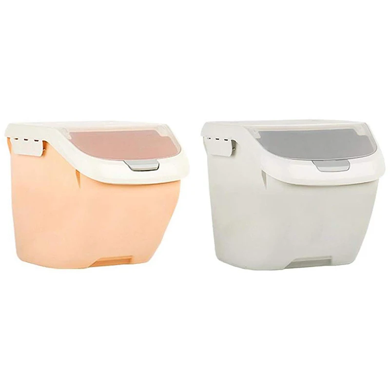 

Rice Container Storage 10 KG/22 LBS, Cereal Containers with BPA Free Plastic and Airtight Design