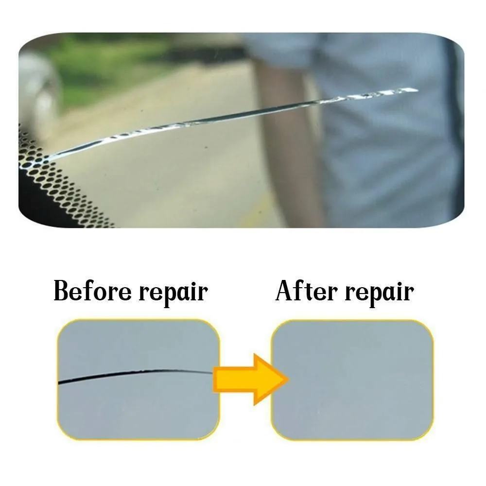 

Cured Film Glass Repair Tools Fluid Corrector Crack Scratch Accessories