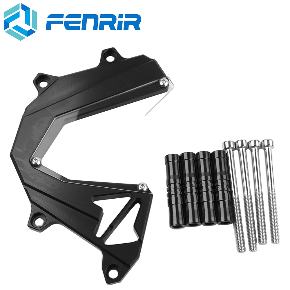 

FENRIR Motorcycle Left Engine Guard Chain Cover Protector Front Sprocket For Kawasaki Z800 2013 2014 2015 2016