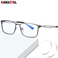 men anti blue light blocking glasses metal small frame women prescription optical hyperopia myopia reading glasses 1 56 lens