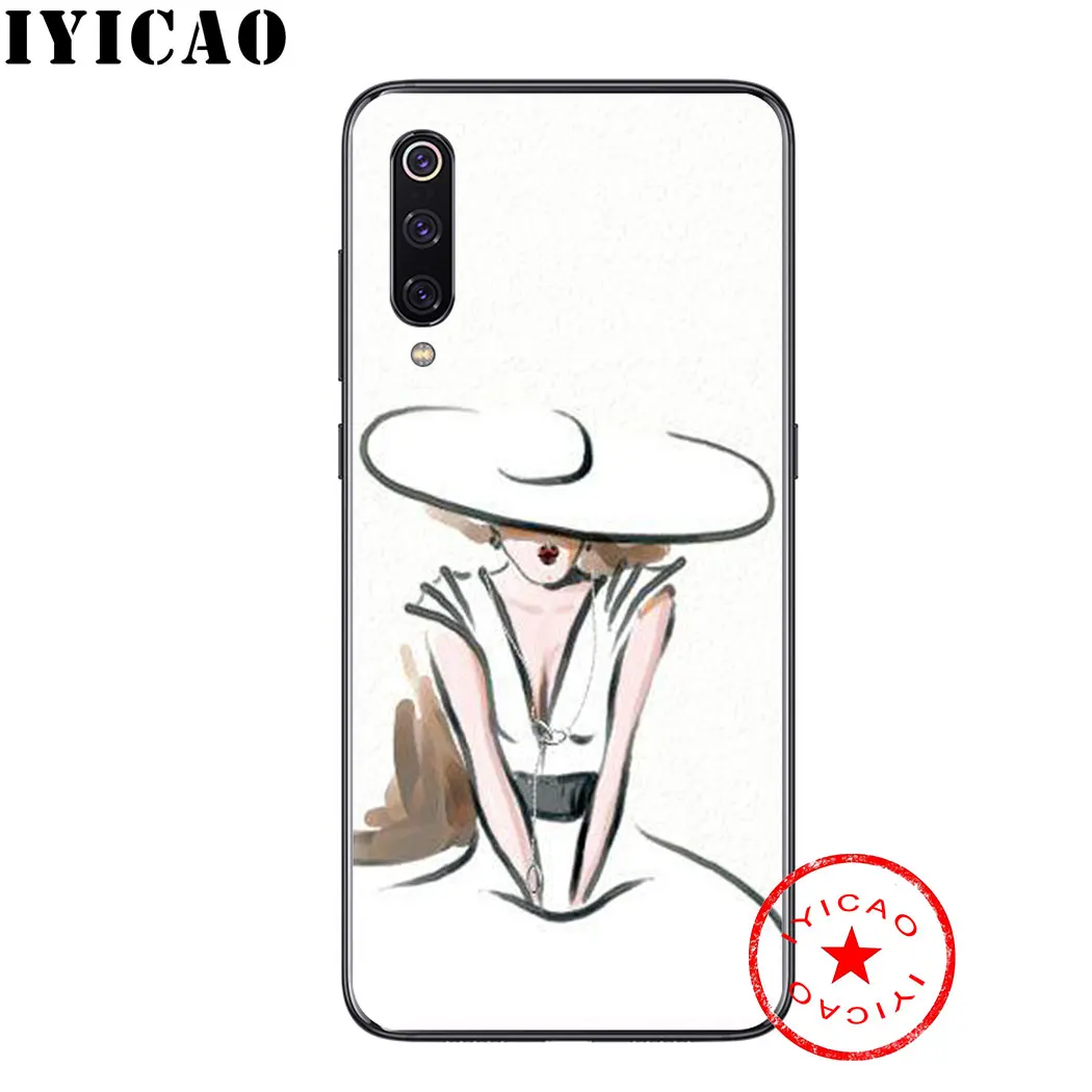 IYICAO альтернативные mi ss буфами на рукавах мягкий чехол для Xiaomi A3 A2 A1 8 Lite 9 Se макс 3 F1