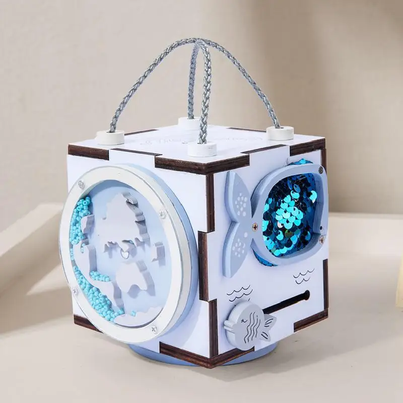 

Montessori Children's Busy Box Early Education Toys Learning Game Wooden Educational Teaching Aids Kindergarten Gift Toys 2021