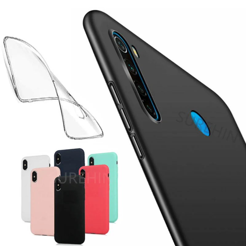 Мягкий чехол для Xiaomi Redmi note 8 8T K20 9 k30 Pro 8A 7 7A прозрачный зеленый розовый Силиконовый
