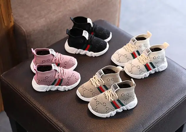 

Kid Baby First Walkers Shoes 2021 Spring Infant Toddler Shoes Girls Boy Casual Mesh Shoes Soft Bottom Comfortable Non-slip Shoes
