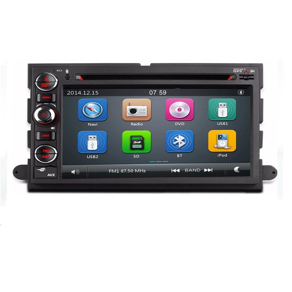 2 din Автомобильный Радио dvd-плеер для Ford Edge 2009 / F-350 F-650 E350 2011 Expedition XL 2012/ V6 камера |