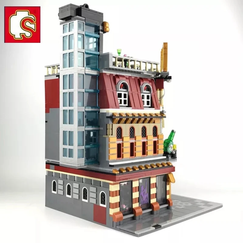 Sembo block ночной клуб бар курортный отель совместимый город МОС уличный вид 5в1