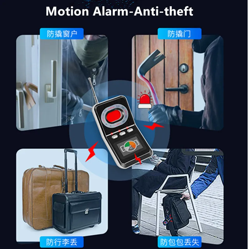 2020 многофункциональный детектор радиочастотных ИИ сигналов движения GPS трекер