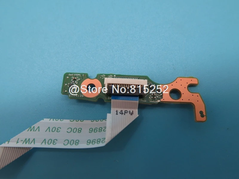 Кнопка питания для ноутбука Lenovo V310-14ISK V310-14IKB 5C50L46619 39LV6PB0000 с кабелем | Компьютеры и
