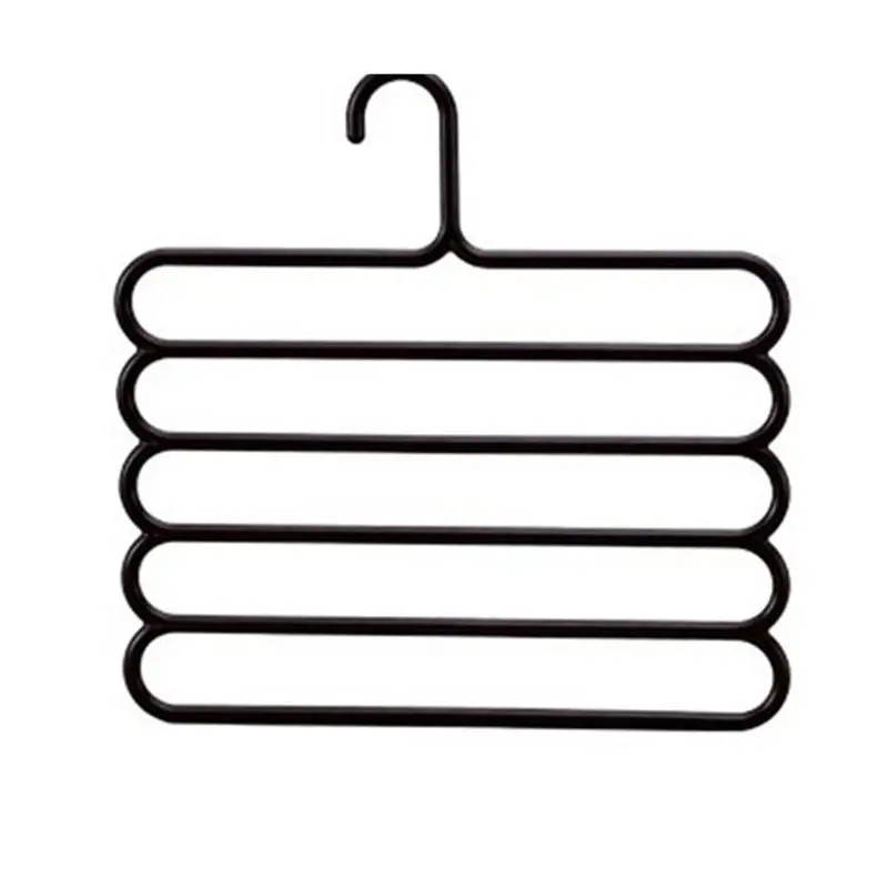 5-уровневая вешалка для брюк шарфов и галстуков шкаф дома настенный одежды