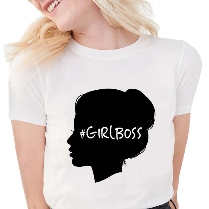 # Футболка для девушек и руководителей женская летняя модная простая футболка из